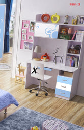 Boys Blue Mickey Study Desk Hutch – Fun  Functional Kids’ Workspace